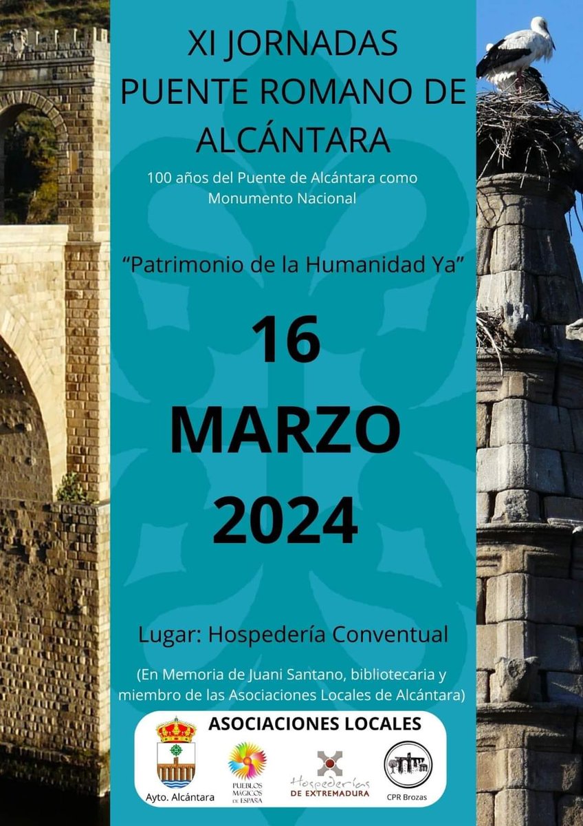 pontdefer's tweet photo. XI JORNADAS SOBRE EL PUENTE ROMANO DE ALCÁNTARA. https://t.co/thPOCingHX