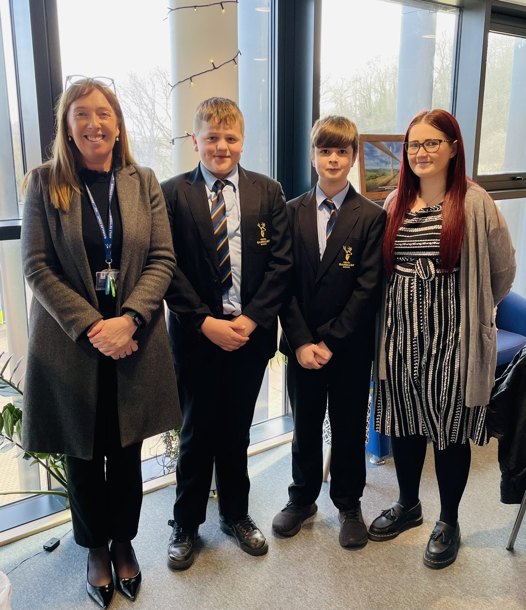 Was lovely to catch up with Oliver Broome &amp; Daniel Phillips, Yr 8 <a href="/BassalegSchool1/">Bassaleg School</a> this week to congratulate the boys on their commitment to fundraising and support of <a href="/SDFHC/">St Davids Hospice</a> We are so incredibly proud of how much you give of your time to help charity 👏 @MissKGreentree