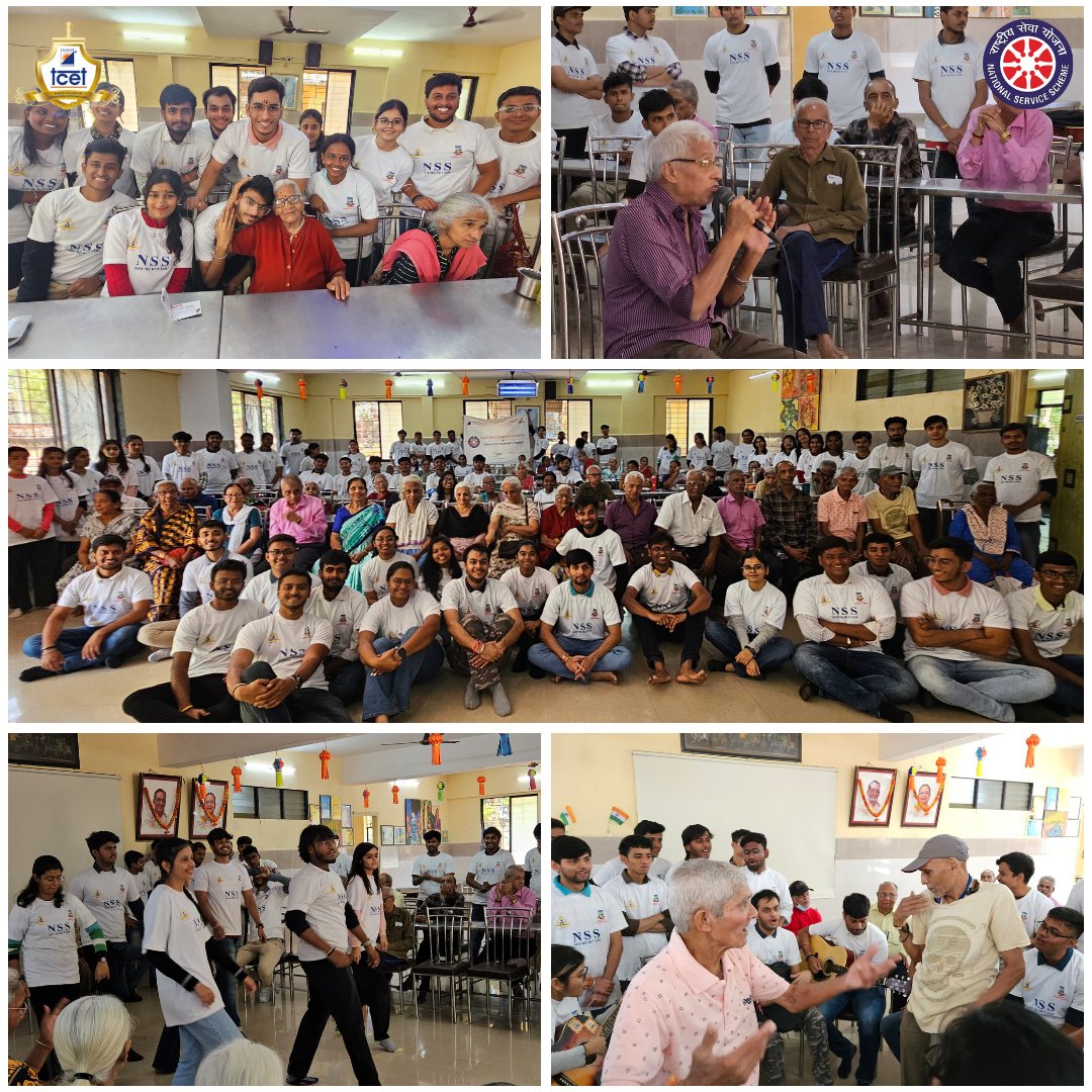 nss_tcet's tweet photo. "Visiting elders is embracing wisdom."

On Feb 25th, 2024, at Vasai, TCET NSS UNIT volunteers embarked on the Old Age Home Project, lifting spirits and bringing joy to senior citizens, ensuring they felt appreciated and valued.
#ElderlyCare 
#familytime
#Wisdom https://t.co/6KoyVkLpNj