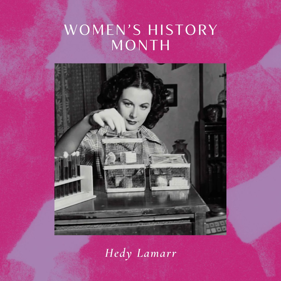 Hedy Lamarr, known for her acting career, was also a brilliant inventor!  She co-invented frequency hopping technology, laying the groundwork for Wi-Fi and Bluetooth! 
#HedyLamarr #TechInnovator #FilmLegend #DidYouKnow #WomenInSTEM