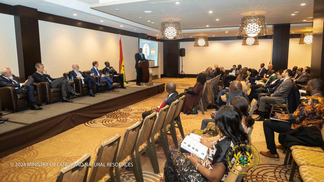 fiamor_p's tweet photo. @amaharaj23 @KathleenAfful @CanHCGhana @GChamberofMines @mlnrgovgh @CanadaGhana @mining @TCS_SDC @MineAfrica "Kudos to @MineAfrica and @mlnrgovgh for a compelling Country Panel Session. Exploring ways to leverage over a century of mining expertise for enhanced value addition and Ghana's development. 🌍⛏️ #MiningForProgress #GhanaDevelopment" @amaharaj23 https://t.co/IxHhMD1pvI