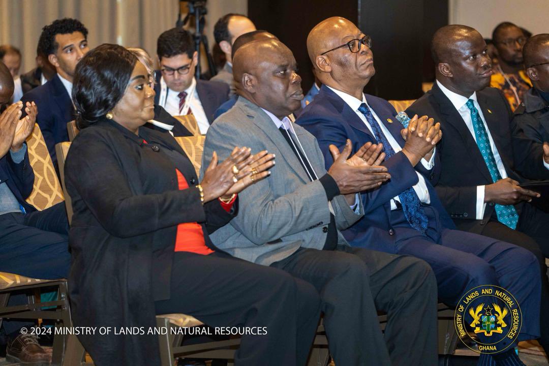 fiamor_p's tweet photo. @amaharaj23 @KathleenAfful @CanHCGhana @GChamberofMines @mlnrgovgh @CanadaGhana @mining @TCS_SDC @MineAfrica "Kudos to @MineAfrica and @mlnrgovgh for a compelling Country Panel Session. Exploring ways to leverage over a century of mining expertise for enhanced value addition and Ghana's development. 🌍⛏️ #MiningForProgress #GhanaDevelopment" @amaharaj23 https://t.co/IxHhMD1pvI