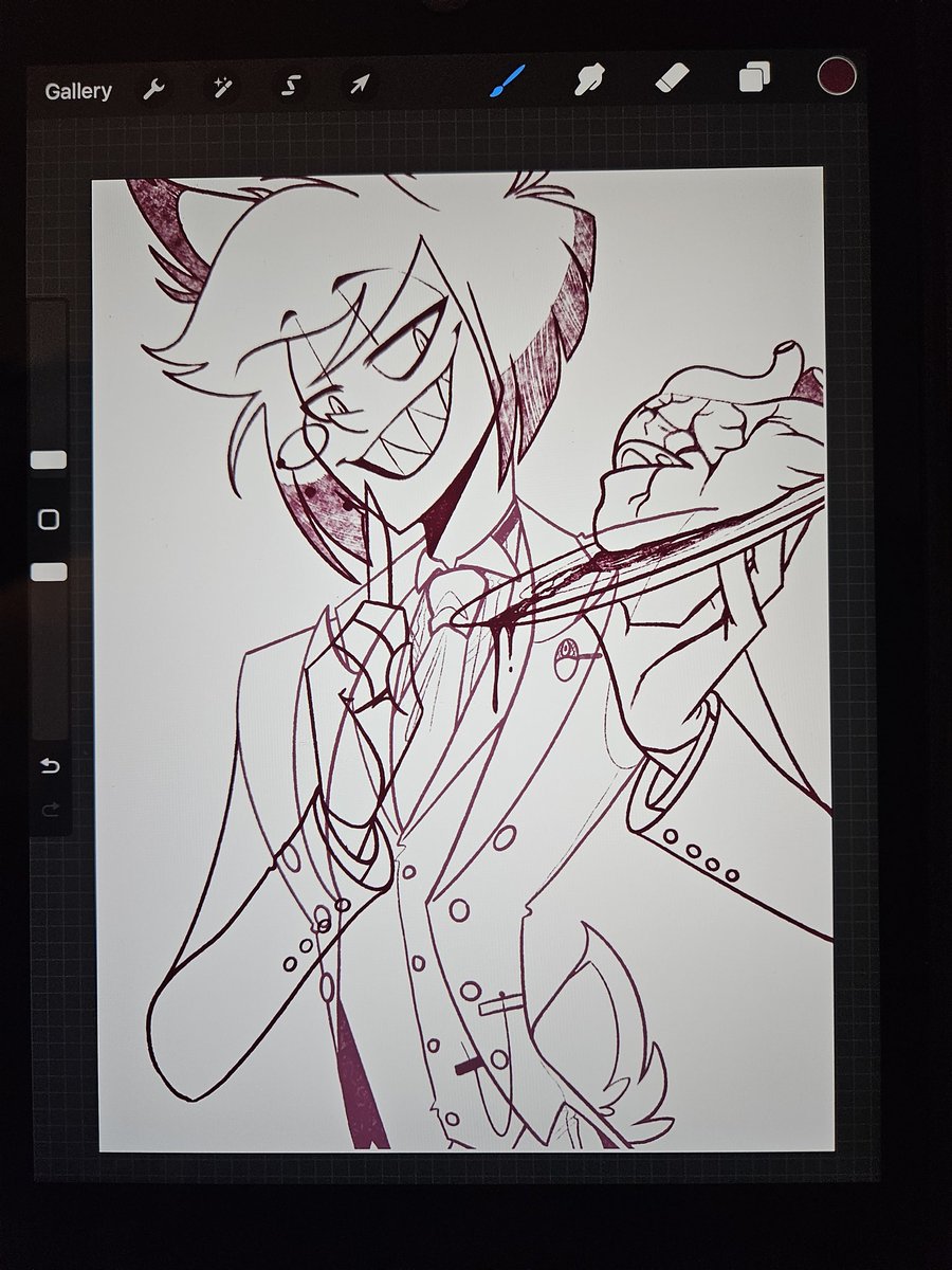 strawberriedeer's tweet photo. I'm going feral over here yall don't understand. My gallery is just getting out of hand 

#alastorhazbinhotel #Alastor #sebastianmichaelis #kuroshitsuji https://t.co/zSR6JKJ4VC