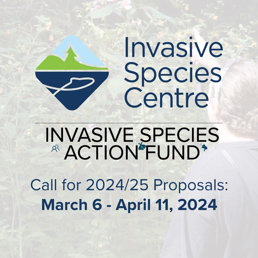 The call is open for the 2024/25 Invasive Species Action Fund! This grant program is designed to facilitate on-the-ground management and monitoring of invasive species in Ontario. Learn more: bit.ly/3OtPT6r