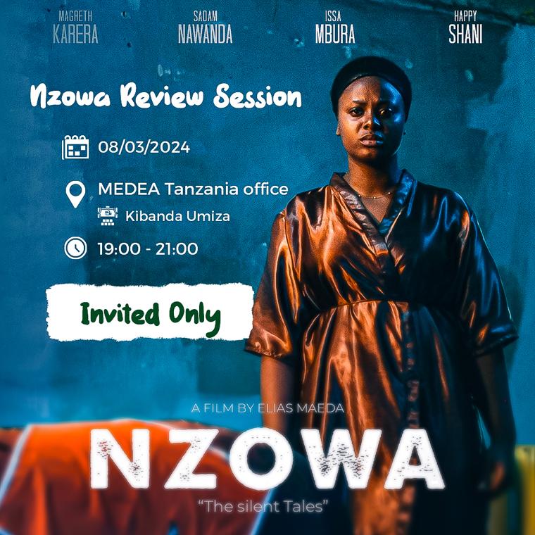 MedeaTanzania's tweet photo. In celebration of women's day, we are hosting an exclusive sneak peek of NZOWA film, A previewing session accompanied with a thought-provoking dialogue themed "How can we create a supportive environment for female storytellers to share their own stories?".

 Don't miss out🎬 https://t.co/YOsXS3En2u