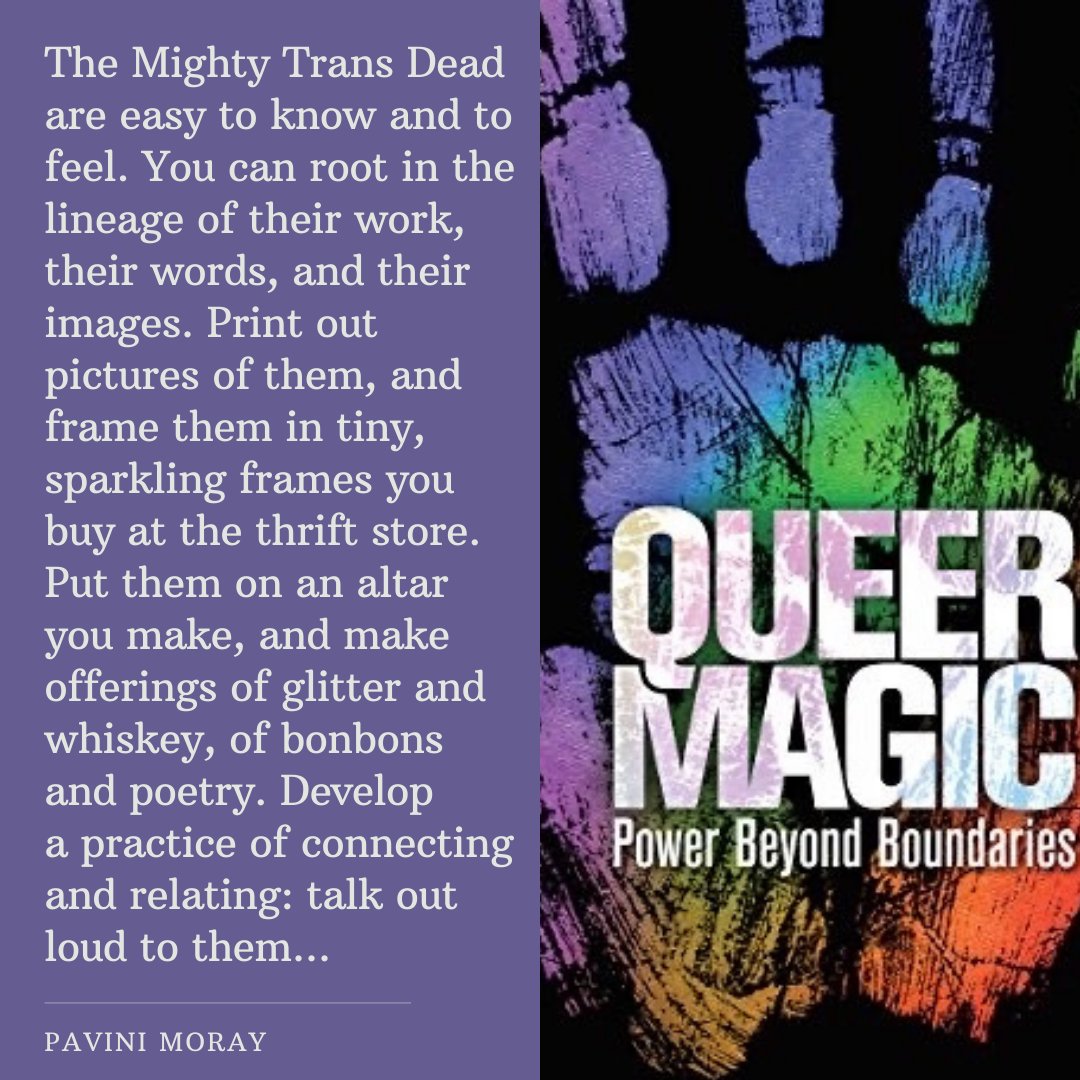 PassionAndSoul's tweet photo. Get your copy of Queer Magic: Power Beyond Boundaries here: https://t.co/Po4qcvylqi
#PassionAndSoul #LeeHarrington #AuthorsOfInstragram #books #queer #QueerMagic #queercommunity https://t.co/8uczq6vLGf