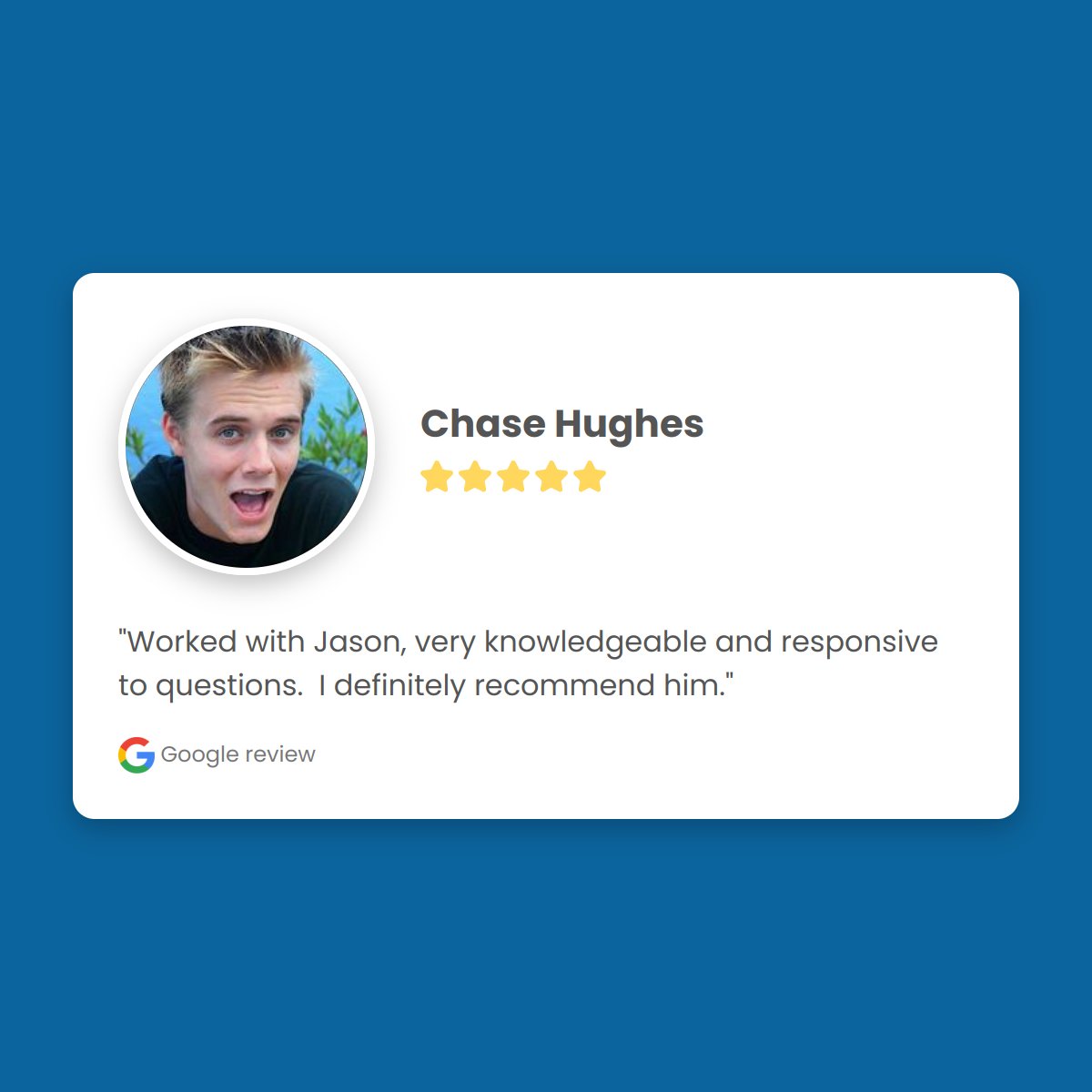 InsuranceExprts's tweet photo. Another 5-Star Review thanks to our amazing clients!!!

#LifeInsurance #DisabilityInsurance #Family #Protection #Insurance #InsuranceExperts https://t.co/An2HJPiudd