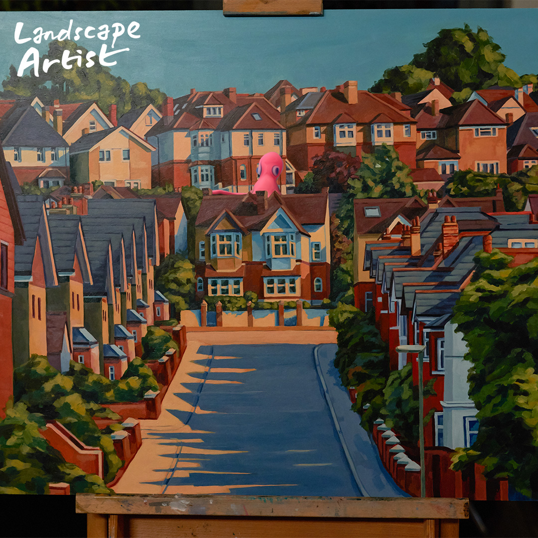 For weeks you've been trying to spot our friend Ollie in the different locations... It looks like he was there all the time. Will you spot him in tonight's Best of #LandscapeArtistOfTheYear 😆🐙

The Best Of #LAOTY | Wednesday | 8pm | #SkyArts