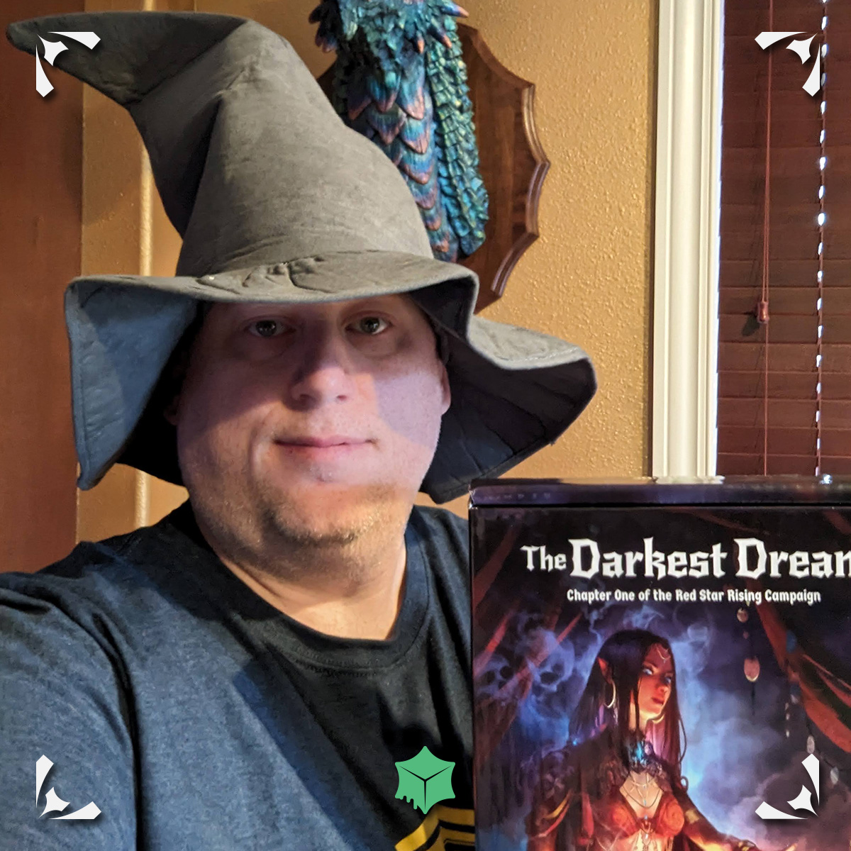 'Doing the prep work for our next campaign!' - Ben posted this in the Gooey Game Master's Den of Enlightenment (our private FB group), along with this awesome pic of The Darkest Dream! #ttrpg  #5e #dnd5e #tabletopgames #gamemaster #dnd #dndlife