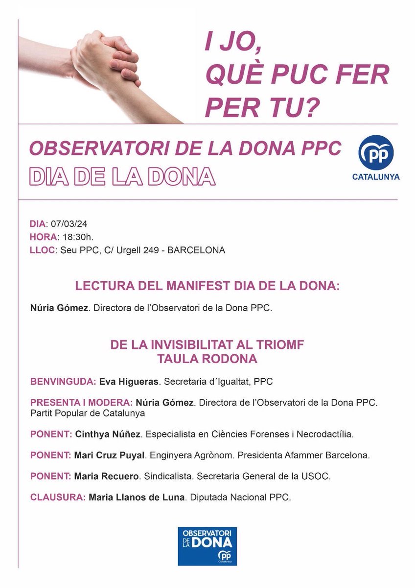 Demà ens veiem! ⁦⁦<a href="/PPCatalunya/">PP de Catalunya</a>⁩