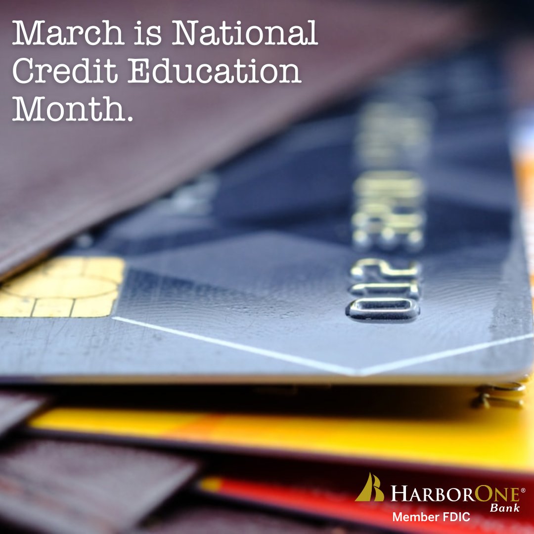 Credit cards can be a great tool for building credit, but it's important to understand the risks and rewards. Learn how to use them to your advantage: bit.ly/49YjXyH. #HarborOneBank #FinancialEducation #CreditCards #creditmanagement #creditcardstrategies