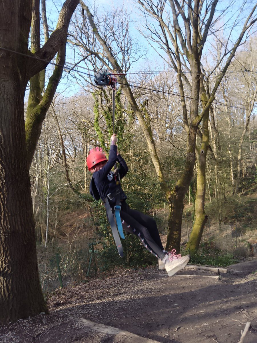 Everyone was so brave on the zip line! And they all shouted again! @spmvceder <a href="/somerspark/">susan cottrell</a> @4EM