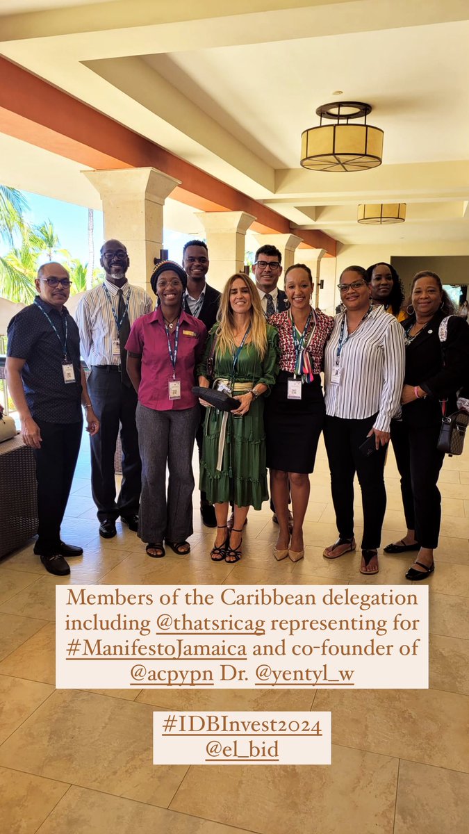 ManifestoJA's tweet photo. #Advocacy for the critical impact of #arts &amp; #culture on #social &amp; #education outcomes has been on our agenda since 2010. We’re still at it. 

Thanks to @the_IDB for the invitation to #IDBInvest2024 to discuss “Development from Stakeholder &amp; Civil Society Perspectives.” https://t.co/Pxv2wEYGF1