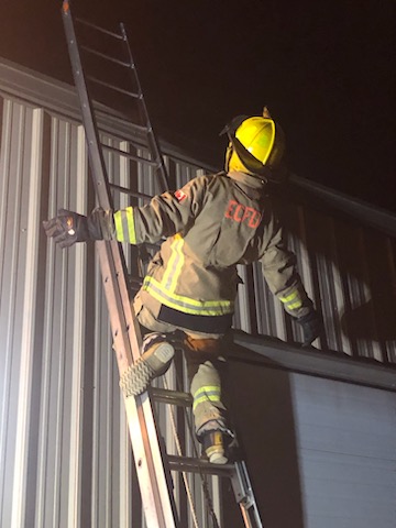 ECFDfire's tweet image. Our newest recruits working on ladders.