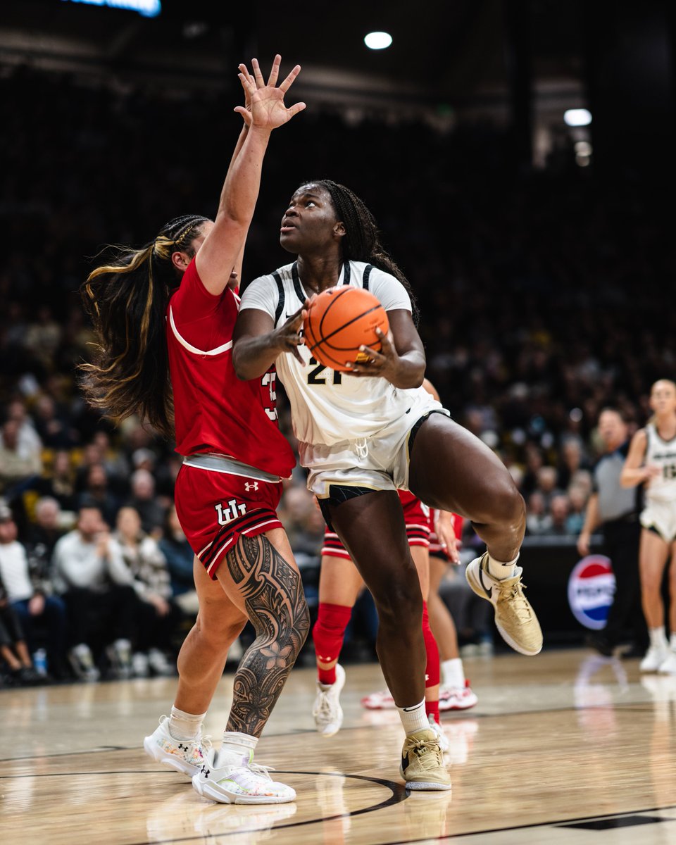 Putting in the work pays off! @aaronettevonleh named All-Conference by @pac12 Media 👏 #GoBuffs // #Pac12WBB