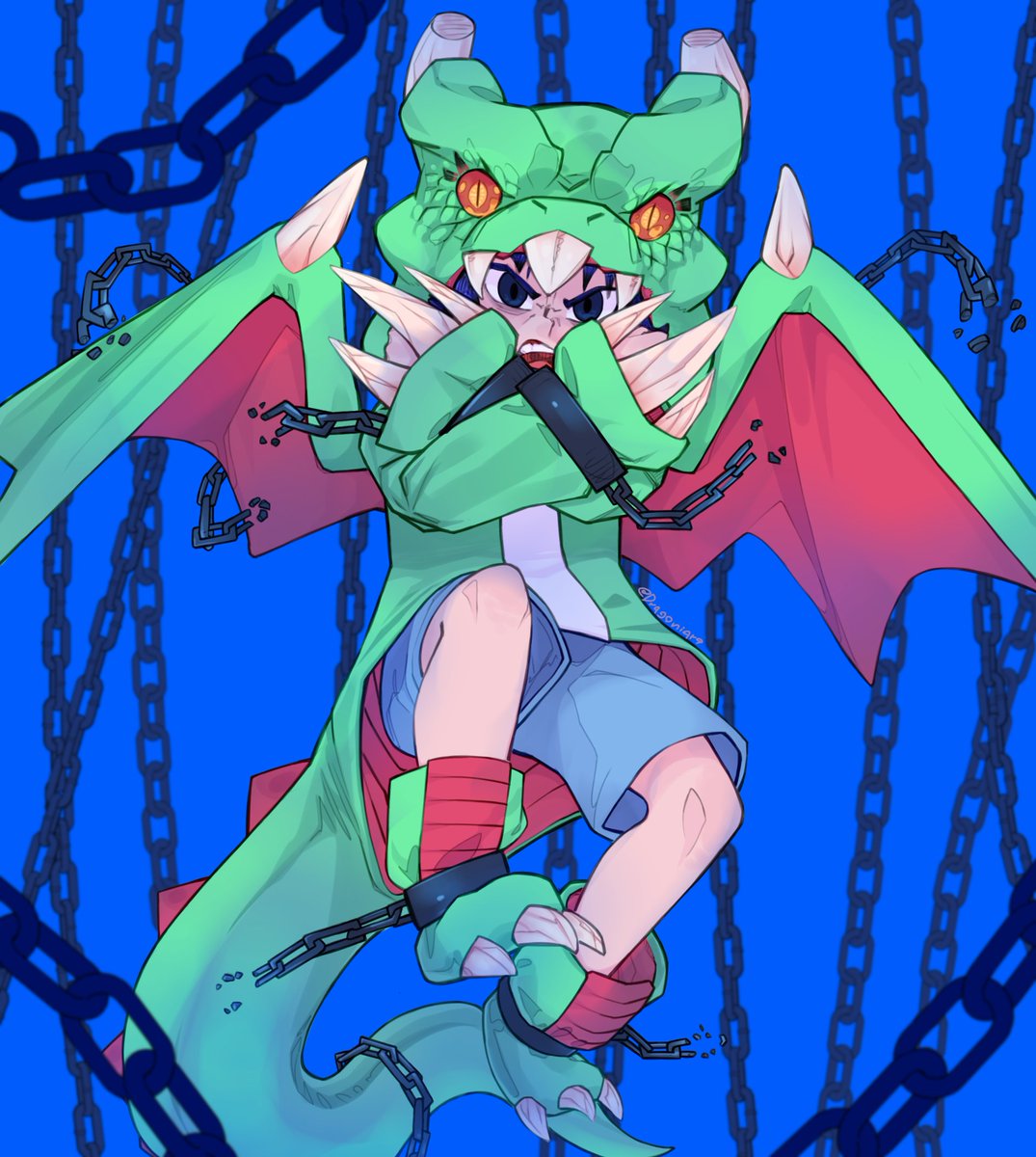 Dragoniar9's tweet photo. 🐊💥🔗💥 aun no he muerto!!

#originalcharacter #oc #digitaldrawing https://t.co/VgBVnRGf1I