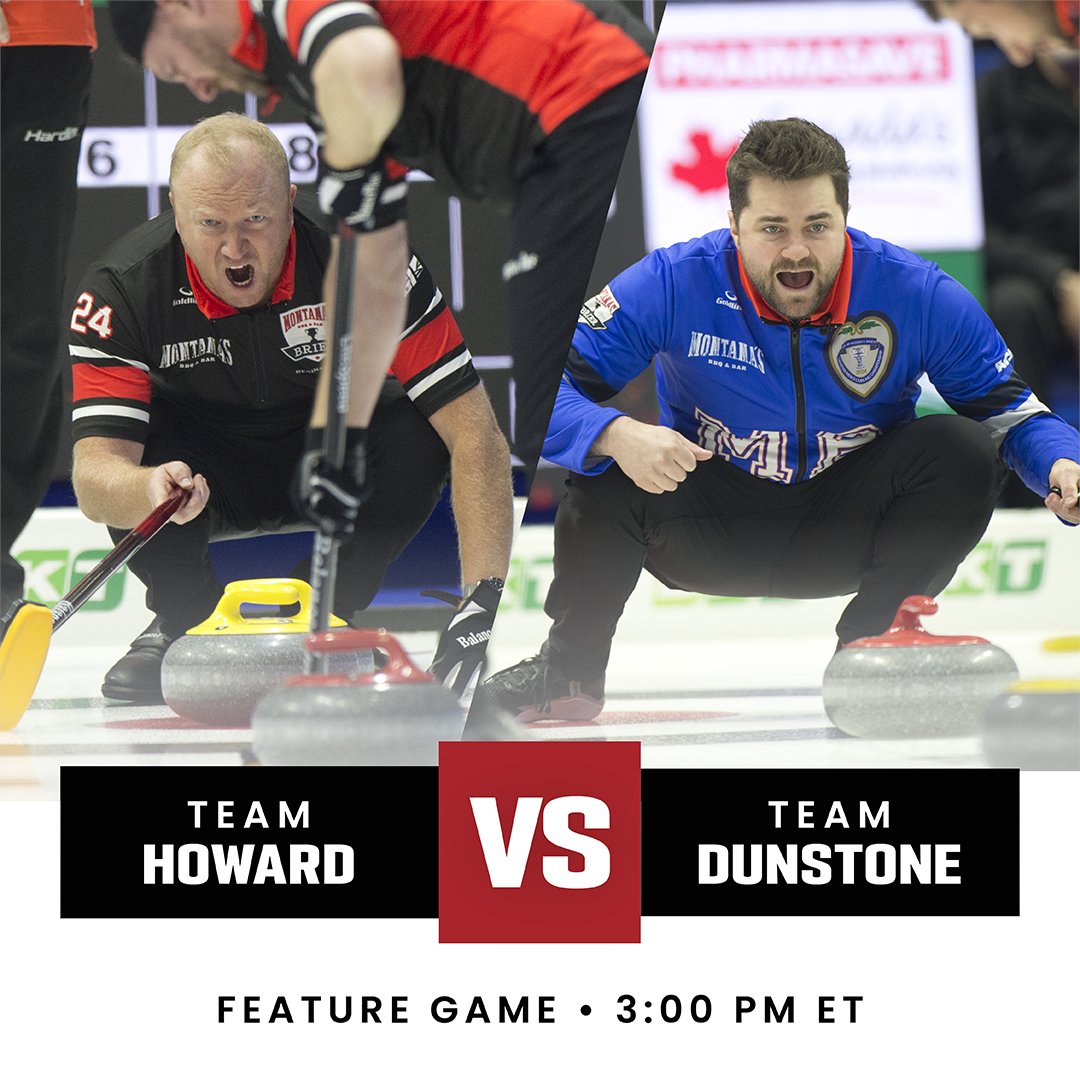 CurlingOntario's tweet photo. ๐จ Feature Game Alert! ๐จ
Tune in at 3:00 PM ET for the must-watch showdown between Ontario's Team Howard and Manitoba's Team Dunstone at the #Brier2024. Get ready for an intense battle on the ice! ๐ฅ๐ฅ
#Curling #Brier2024 #OntarioVsManitoba #TeamHoward #TeamDunstone https://t.co/C7BsMInjru