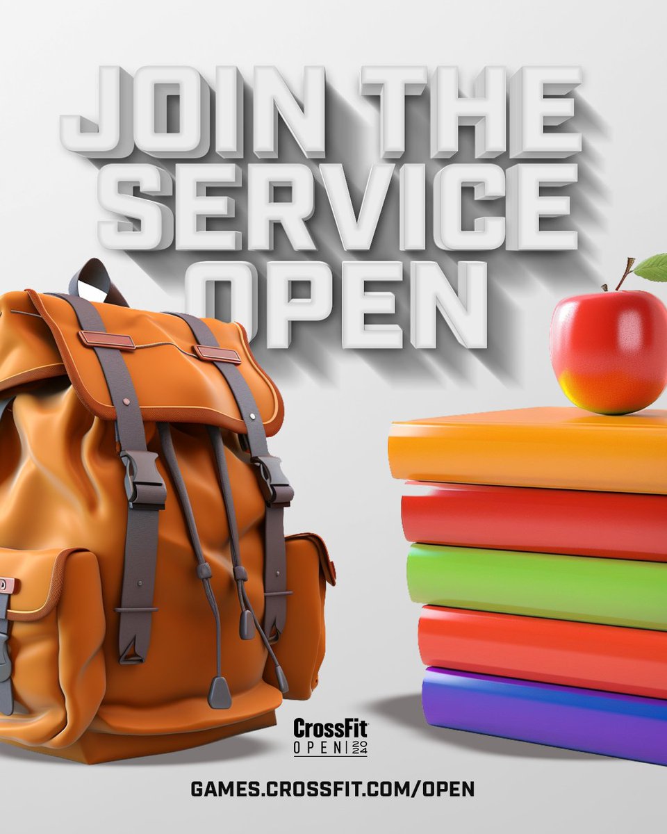 CrossFitGames's tweet photo. @RogueFitness Service Open Occupations:
👮#LawEnforcementOfficer
🏥#MedicalProfessional
🧑‍⚕️#FirstResponder
🚑#EMSResponder
🧑‍⚕️#Educator
🎓#CollegeStudent
💪#CrossFitTrainer
💪#AffiliateOwner
🧑‍🚒#Firefighter
🎖️#MilitaryVeteran
🎖️#ActiveDutyMilitary https://t.co/LtbT3eTglI