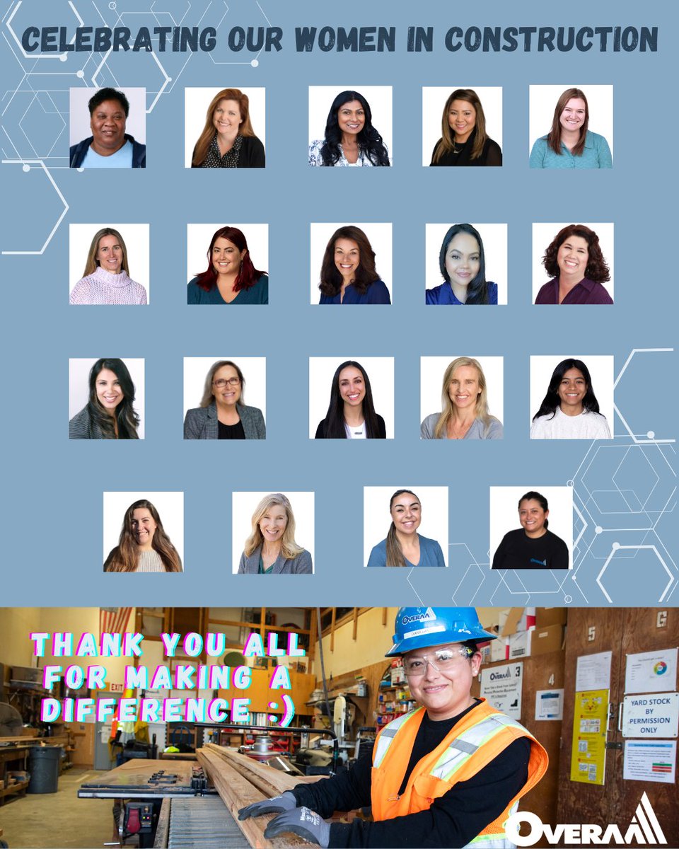 OveraaConstruct's tweet image. Kicking off Women In Construction (WIC) Week 2024 with highlighting some of the fabulous women of Overaa! WIC week celebrates the roles of women in the construction industry! We couldn’t do it without you all!

#womeninconstruction #womeninconstructionweek #WIC #overaa