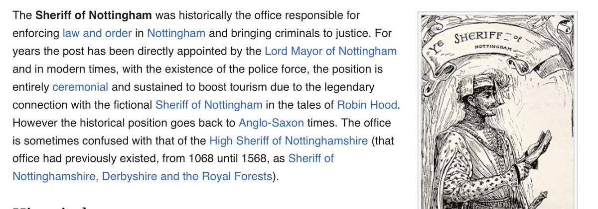 winker_watson's tweet photo. I know you shouldn’t laugh but its hard when you think of what #Nottingham is most famous for, the City council start a company called “ Robin Hood “ that went tits up, now hitting the headlines, “ we have lost our Sheriff “
Come on Nottingham! #SaveOurSheriff 🏹 https://t.co/KEtI1GdSMu
