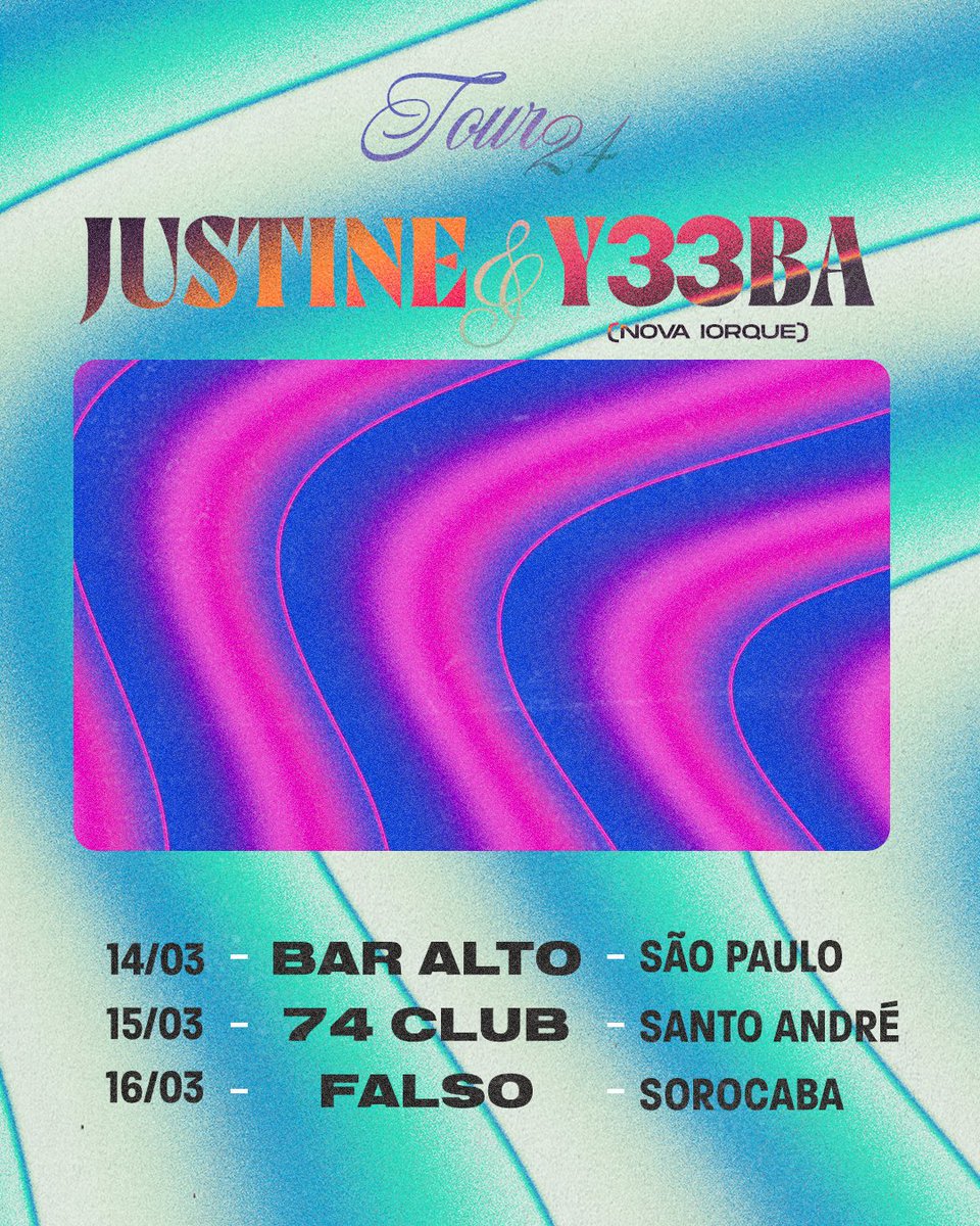 JNKTR_'s tweet photo. Em  março também vai rolar uma mini tour para dar um gostinho do nosso novo  trabalho para vocês e aquecer os motores desta nova fase que está  chegando 📷📷 Quem acompanha a gente é a @y33ba que estará de passagem pelo Brasil!
📷 @rafaelobotomia https://t.co/dvGEWp3h4I