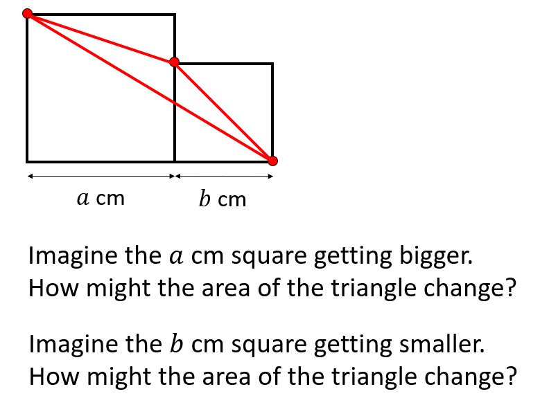 jaime_maths's tweet photo. Finding areas of triangles doesn’t need to be boring…. I loved this task! Just need to never use orange ink again. https://t.co/20dgUMG44i