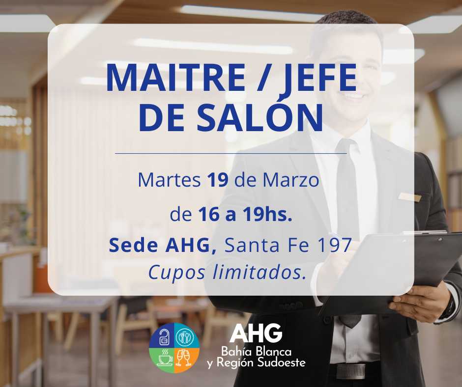 CAPACITACIONES 2024
Este mes retomamos el dictado de cursos en nuestra sede con el objetivo de seguir capacitando al sector