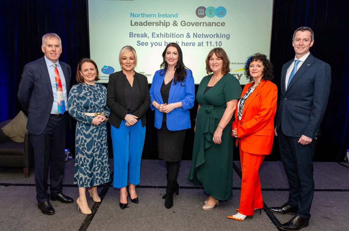 Wonderful engagement today with over 300 public service leaders and key partners at #NIgovconf24. Strong consensus on the need for partnership, collaboration and delivering together for society, from FM &amp; DFM <a href="/moneillsf/">Michelle O’Neill</a> and <a href="/little_pengelly/">Emma Little-Pengelly BL</a> and echoed across all speakers today.
