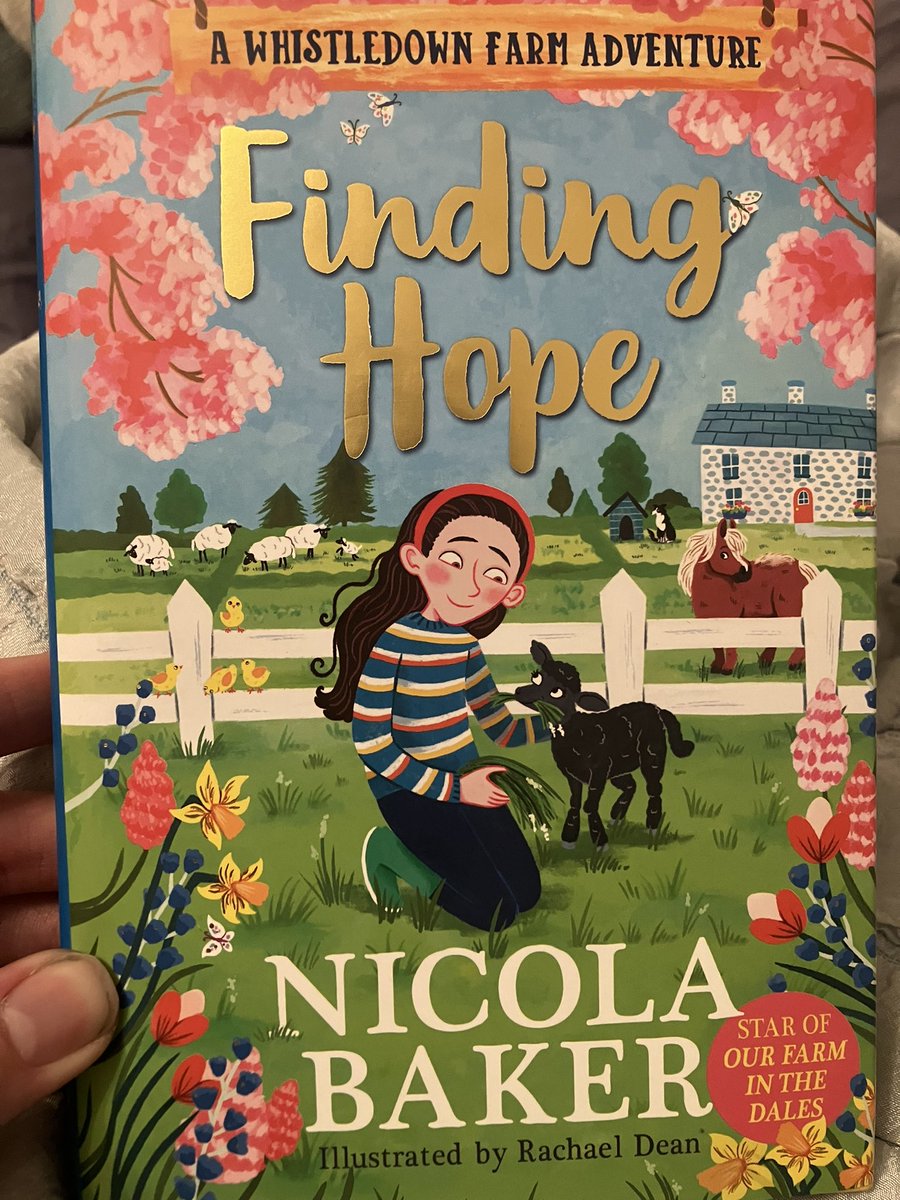 Happy publication week to @mrsnicolabaker and @RachaelADean for Finding Hope! Thoroughly lovely to frolic at the launch, and I can’t wait to tuck into this tale of hope, wellies and rediscovery.