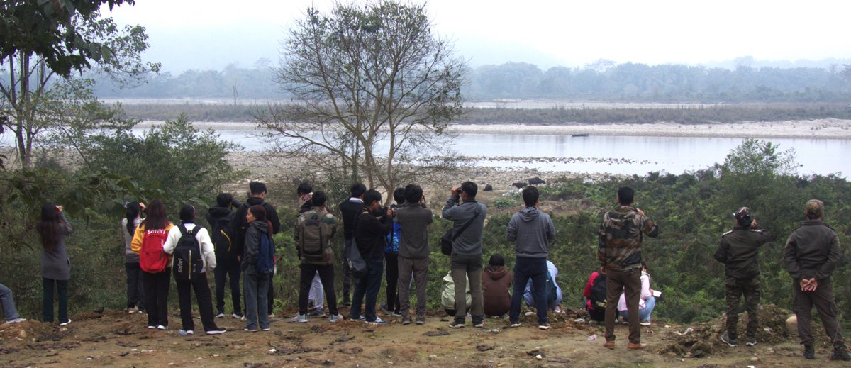 AtreeSiang's tweet photo. A glimpse of the 1st Aalo bird walks, ‘Feathers and Footsteps’. The event was packed with various of engaging activities including a bird walk, educational talks on bird identification &amp; conservation, a fun quiz, making the event a memorable experience for all the participants. https://t.co/jdy7Gxq6Ia