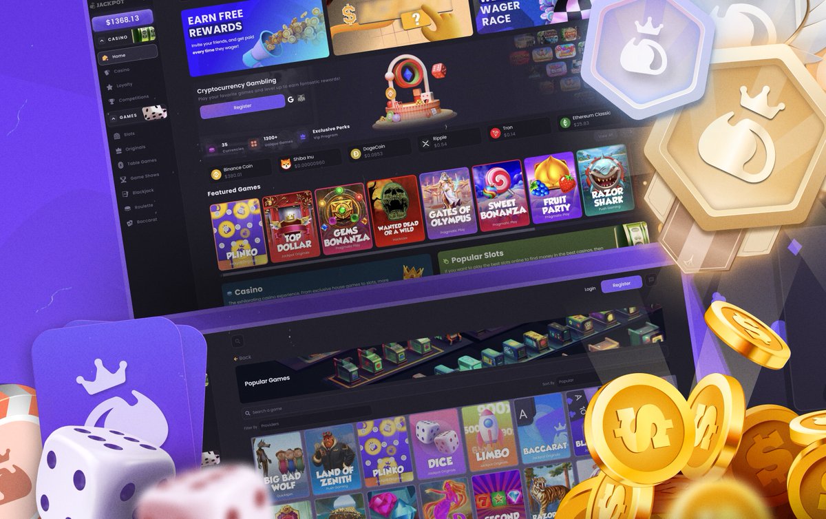 Sooo it's strange to say, but after a year and a half of work, <a href="/jackpotbet/"></a> is finally here! 👑

🎰 jackpot.bet

We've spent a lot of time bringing games everyone loves &amp; also new games to the space. 

Excited to share this all with you 💜