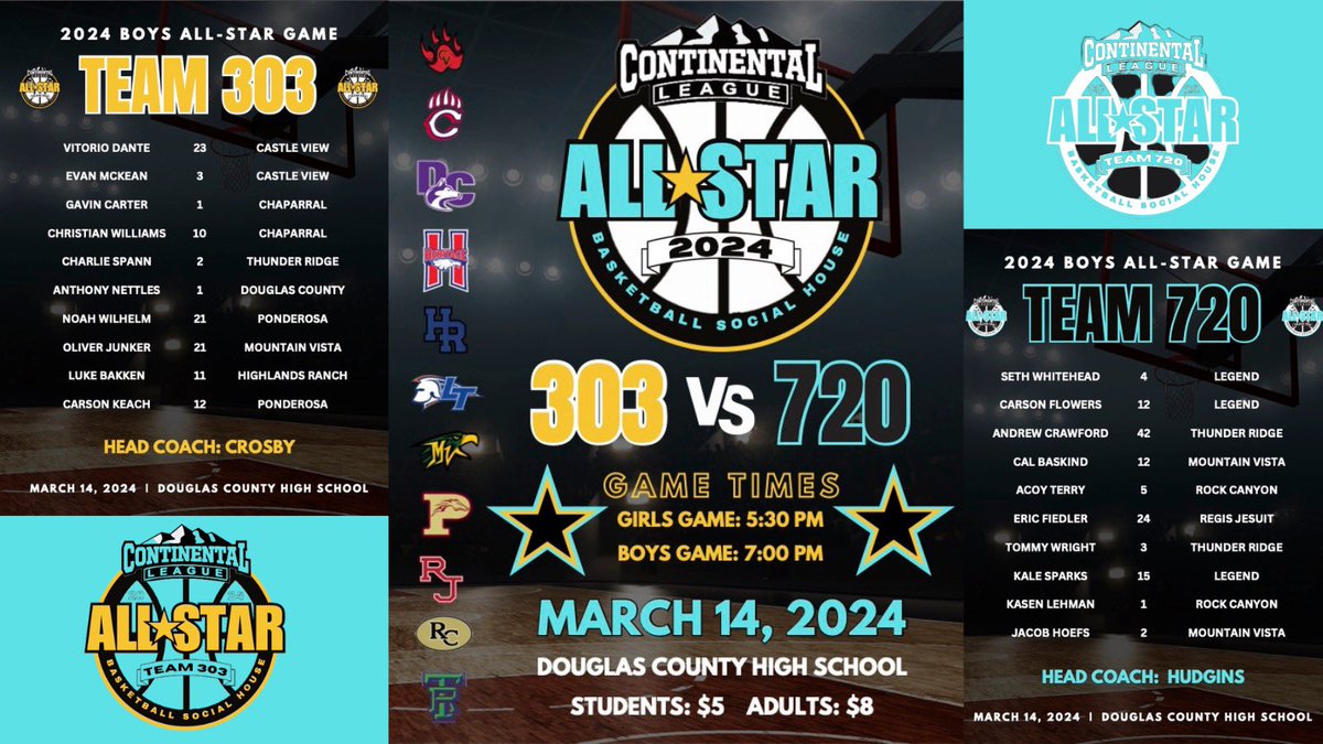VitorioDante1's tweet photo. Come check out the Inaugural Continental League All Star Game! March 14th @ 7pm! Proud to be a part of this! Let’s GOOO Team 303!

@CoachJoshNCSA @NCSAmbb @Bball_CO @PrepHoopsCO @claytonconover @MtnWestPremier @ColoradoPremier @chriscrosby34 @_dra7ke @Hartley_hoops @Coachcloser https://t.co/61JknCOsPs