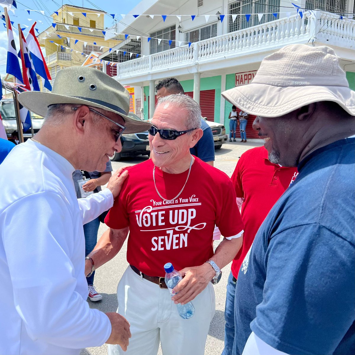 Our democracy is at work today. I exercised my ultimate democratic right - I voted with my wife H. E. Rossana Briceño. As leader of my Party and country, it's of high value that we've always demonstrated democratic and political maturity during our elections. #StayPanTrack