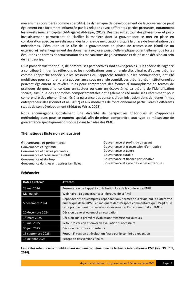 Revue internationale PME tweet media