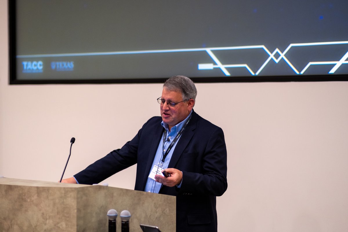 ricekenkennedy's tweet photo. A look at Day 1 of the 2024 #EnergyHPC Conference, featuring talks by @KirkBresniker, Hewlett Packard Labs and Dan Stanzione, @TACC. https://t.co/iMcYWHdgVK