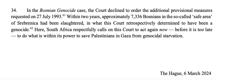 luigidaniele10's tweet photo. What a strong conclusive paragraph in the new request by 🇿🇦! 
This day is marked in history whether you like it or not, and several generations will look back.
As I see it, SA is giving a last chance to the ICJ. https://t.co/bHWy9qlXQq