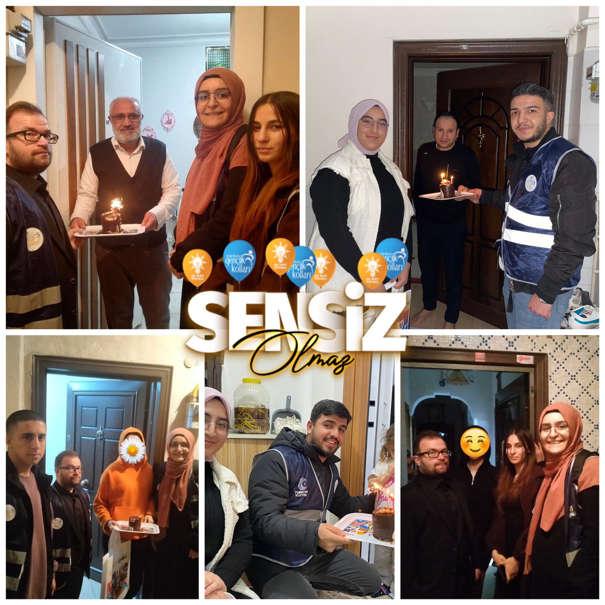 akgencsultangz's tweet photo. Yeni yaşına giren genç kardeşlerimizin doğum günlerini kutlayarak #SensizOlmaz dedik.
İyiki varsınız🧡

#SensizOlmaz
#SeninleOlduSensizOlmaz
#Muratkurum
#GençsinÖndeYürü https://t.co/dytvobj90W