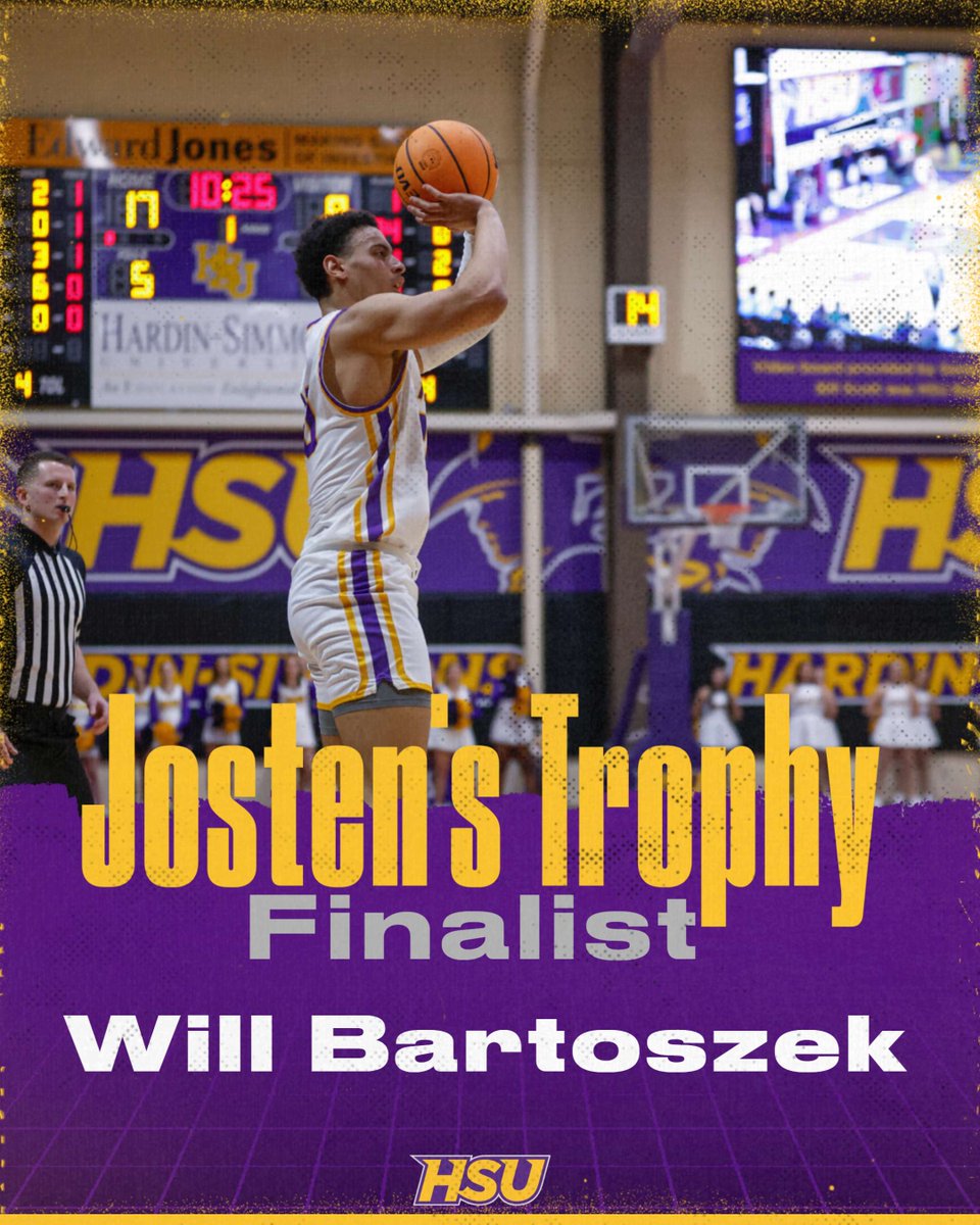 Congrats to Will Bartoszek for being named a finalist for the Josten's Trophy, given to the top student-athlete in Division III. It is based on playing, leadership, academics and community service. It is the highest honor in Division III basketball.