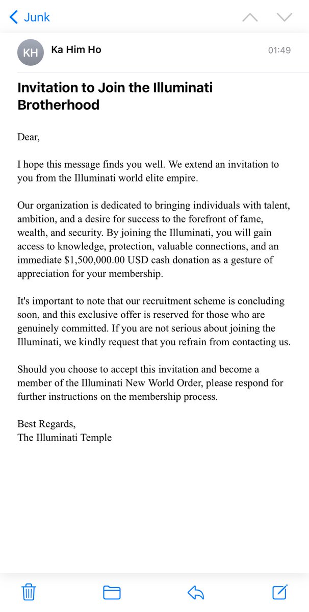 Looks like the scammer lads have upped their game.