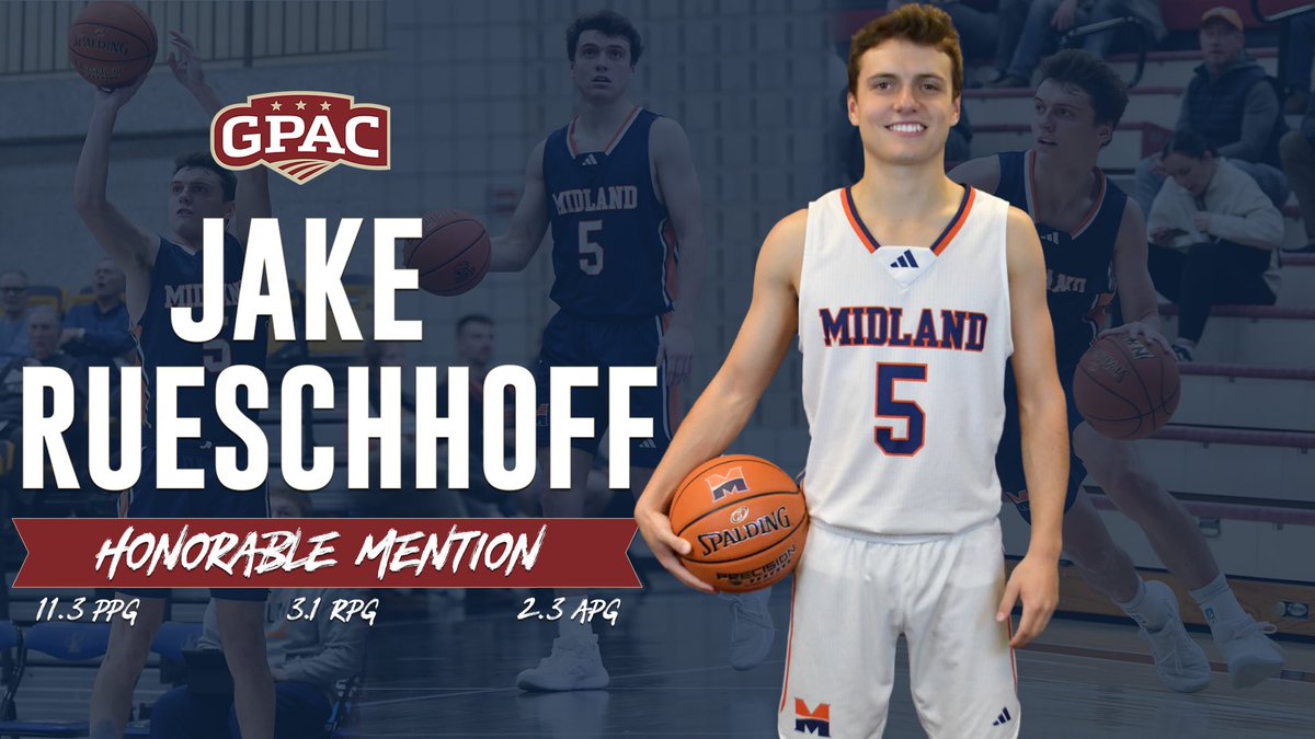 Congratulations to <a href="/JakeRue_/">Jake Rueschhoff</a> on earning honorable mention for All-Conference. We are so proud of Rueschhoff and will miss his leadership, work ethic! Great way to end with a statistical year. Well deserved! 🔵🟠