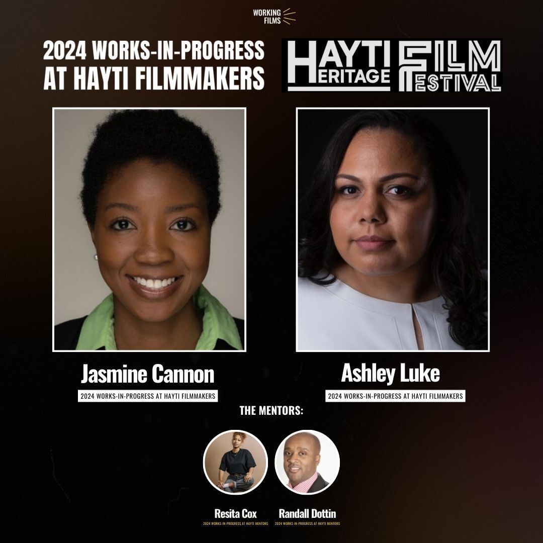 We’re excited to partner with @WorkingFilms for the Works in Progress Lab and a community screening of two social justice documentaries from the 2024 WiP at Hayti Filmmakers Ashley Luke and Jasmine Cannon. Visit haytifilms.org to secure your passes TODAY! #HHFF2024