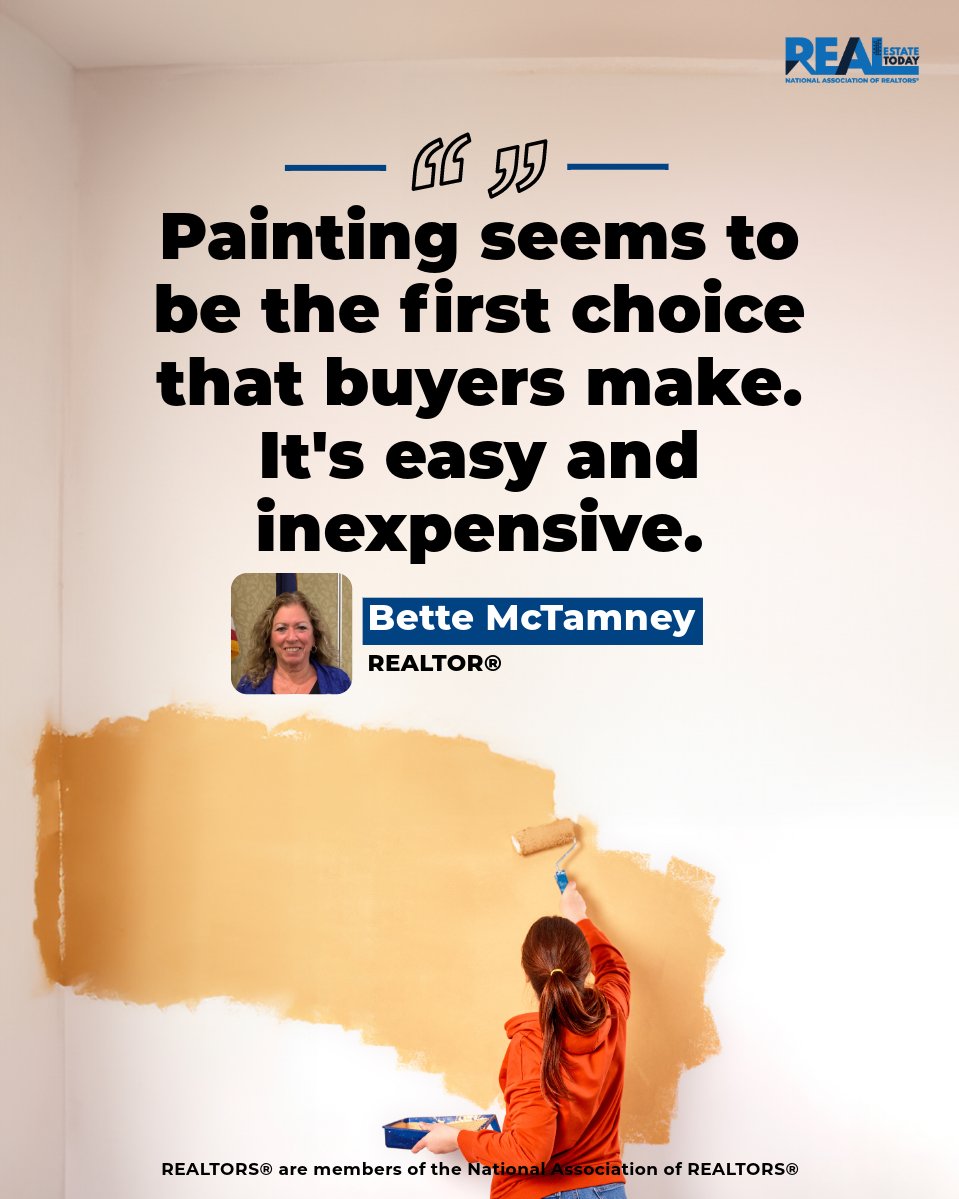 nardotrealtor's tweet photo. There's nothing like a fresh coat of paint in your new home! Check out this week's episode of @RETradio  to learn about the first changes homeowners make to their homes and more! https://t.co/xUw588r0zS https://t.co/PmDGIpIDr3