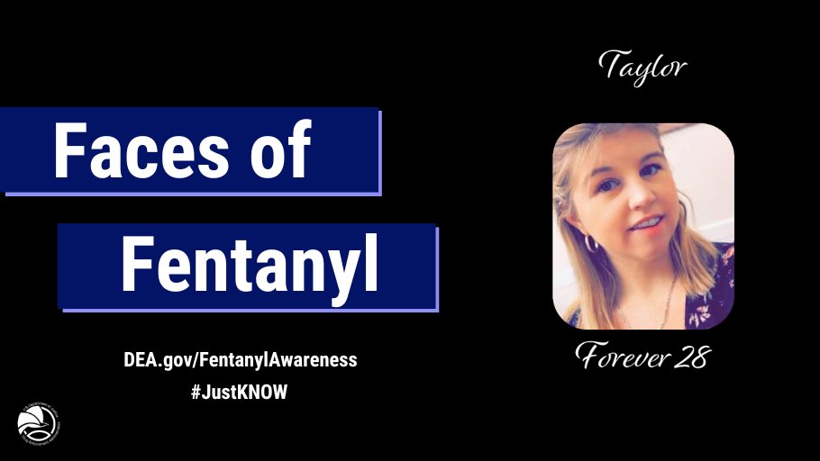 In 2023 DEA seized 79.5M+ fentanyl-laced, fake Rx pills & 12K+ lbs of fentanyl powder. That’s over 376M deadly doses of fentanyl! Join DEA in remembering the lives lost from fentanyl poisoning by submitting a photo of a loved one lost to fentanyl.#JustKNOW dea.gov/FentanylAwaren…