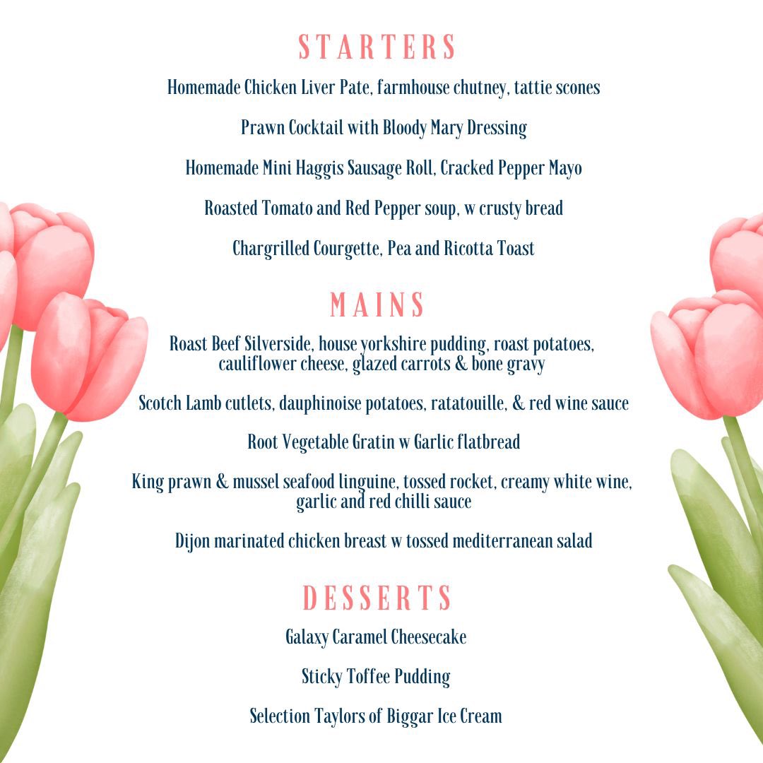 PyetDeli's tweet photo. It’s Mothers Day on Sunday! Why not join us at The Pyet. Only a few tables left. https://t.co/LdHuMLPhCn https://t.co/3QTY8Ov2vw