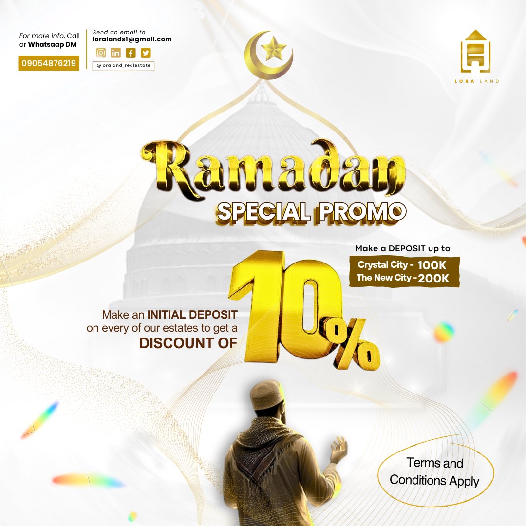 SundayBamigbay1's tweet photo. *Unlock your dream home this festive season with our exclusive offer! Enjoy a 10% discount on select properties during our special sales event. Don’t miss out on this limited-time opportunity to make your homeownership dreams a reality. Contact us today to learn more. https://t.co/onrNPoSrEb