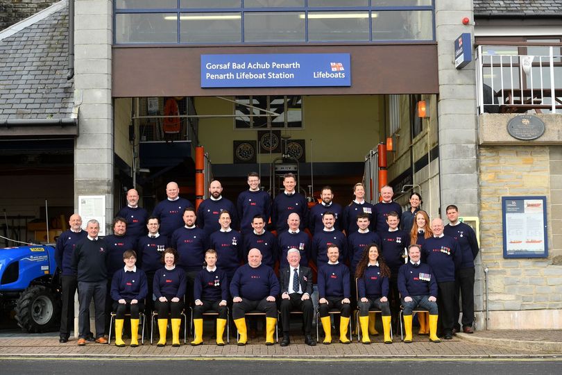On a historic day, the volunteer crew of <a href="/RNLIPenarth/">RNLI Penarth</a>