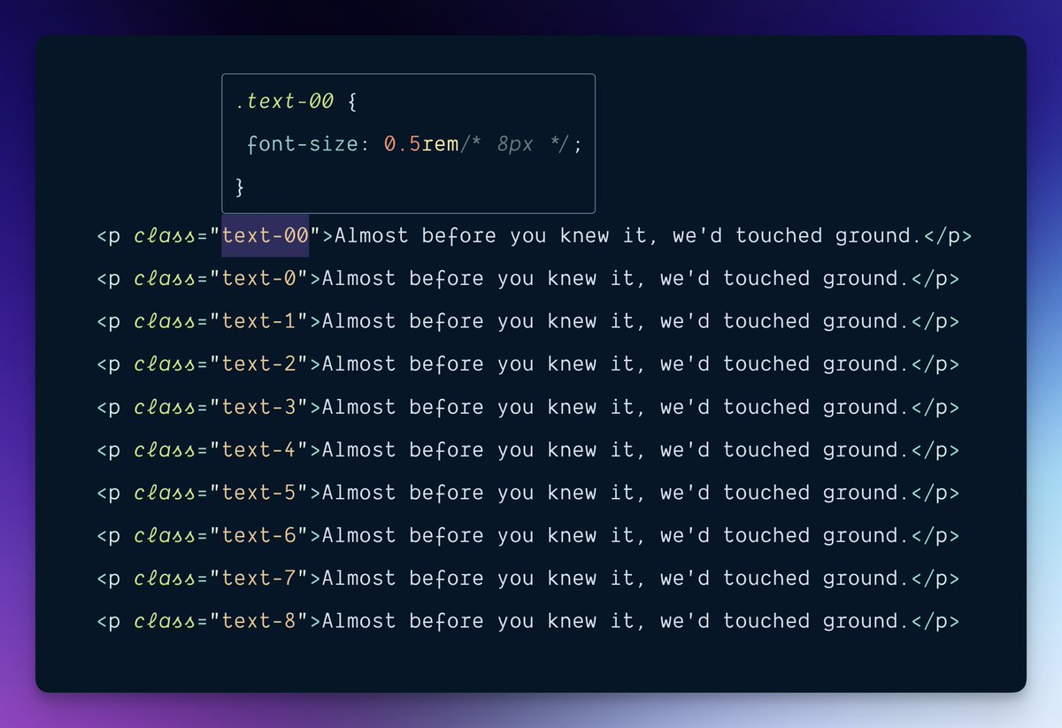 simonswiss's tweet image. ✨ Mini Tailwind CSS v4 demo ✨
Replacing the font size scale with @openprops' one.
This is the entire setup (using Tailwind in @astrodotbuild as a Vite plugin)