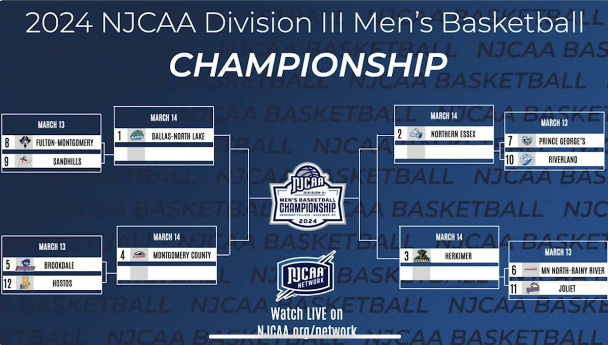 ieshajackson21's tweet photo. The Bracket is SET ! Let the madness begin. 

#GoBlazers #northlake #dallascollege #texas #njcaambb #njcaanetwork https://t.co/YhFsCjsx7J