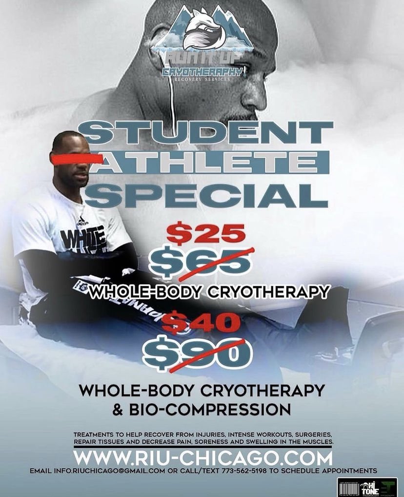 RunItUp_SS_Lab's tweet photo. 🚨STUDENT ATHLETE SPECIAL! 🚨 
PACKAGES AVAILABLE NOW! 
#RunItUp #exercisescience #Cryo #Cryotherapy #exercisephysiology #exercisephysiologist #healthcare #medicine #sportsmedicine #sportperformance #rehabilitation #postrehab #athletictraining  #recovery #macirvinfire https://t.co/qe5P8Ae7kx