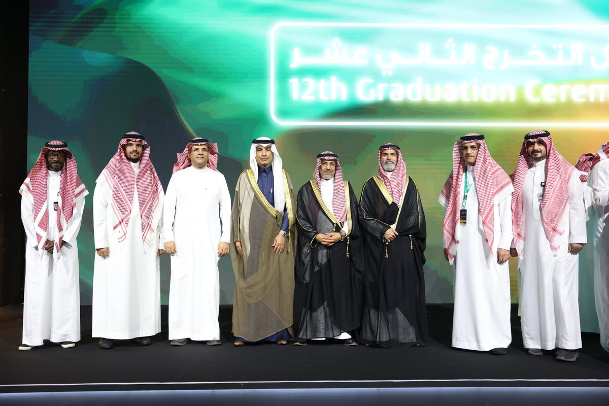 IMI_Maritime's tweet photo. At a festive ceremony held at the Energy Institute under the patronage of the Prince of the Eastern Province, His Royal Highness Prince Saud bin Nayef bin Abdulaziz, and with the honor of the Minister of Energy, His Royal Highness Prince Abdulaziz bin Salman Al Saud, and in the presence of the CEO of the International Maritime Industries Company, Dr. Abdullah Al-Ahmari, 281 trainees were graduated in several professional paths, confirming the company's efforts and its continuous commitment to training and empowering Saudi cadres to work in specialized professional fields, preparing them to join the Saudi workforce in the company.

في حفل بهيج أقيم في معهد الطاقة تحت رعاية أمير  المنطقة الشرقية صاحب السمو الملكي الأمير سعود بن نايف بن عبدالعزيز وبتشريف وزير الطاقة صاحب السمو الملكي الأمير عبدالعزيز بن سلمان آل سعود، وبحضور الرئيس التنفيذي للشركة العالمية للصناعات البحرية الدكتور عبدالله الأحمري تم تخريج 281 متدرب في عدة مسارات مهنية، تأكيداً لجهود الشركة والتزامها المستمر بتدريب وتمكين الكوادر السعودية للعمل في المجالات المهنية المتخصصة، وتهيئةً لانضمامهم للقوى العاملة السعودية بالشركة.

#IMI